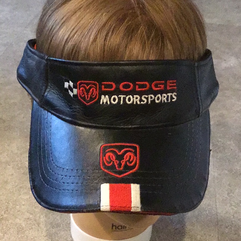 Dodge Motorsports Leather Visor